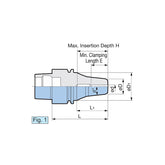 @HSK-E SHANK  Clamping diameter: ø3 - ø12 - Makotools Industrial Supply Tools for Metal Cutting